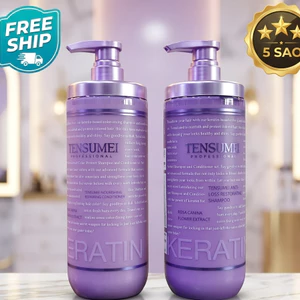 Cặp Dầu Gội Xả Tensumei Professional Keratin 800ml x2 Phục Hồi Tóc Hư Tổn Giảm Gãy Rụng Chính Hãng