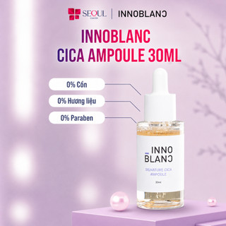Tinh Chất Căng Bóng Da, Dưỡng Ẩm, Dưỡng Trắng, Giảm Thâm & Ngừa Lão Hóa| Innoblanc – Cica Ampoule
