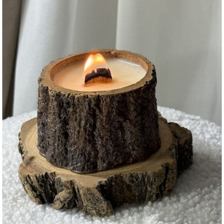 Bấc Gỗ Dày Kèm Đế Sắt TATAMI Tim Nến Gỗ Cao Cấp Cháy Đều Nguyên Liệu Làm Nến Thơm Handmade