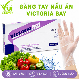 2 Hộp Găng Tay Làm Bếp Victoria Bay Nấu Ăn Siêu Dai GD49 - Găng Tay Nấu Ăn PTE Vitoria Bay Không Mùi