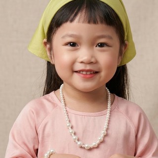 [NgocDaisy] N62 bộ Vòng tay và dây chuyền hạt Ngọc Cho bé handmade , dây chuyền cho trẻ em