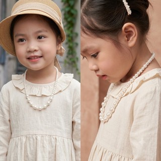 [NgocDaisy] N62 bộ Vòng tay và dây chuyền hạt Ngọc Cho bé handmade , dây chuyền cho trẻ em