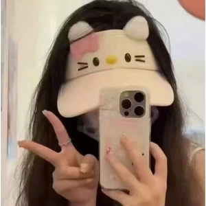 Mũ Hello Kitty Cho Bé Gái Nón Lưỡi Trai Mũ Chống Nắng Dễ Thương Phong Cách Hàn Quốc Đi Học Đi Chơi