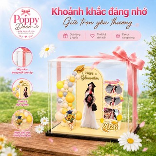 MÔ HÌNH STANDEE 3D TỐT NGHIỆP – QUÀ TẶNG KỶ NIỆM ĐỘC ĐÁO