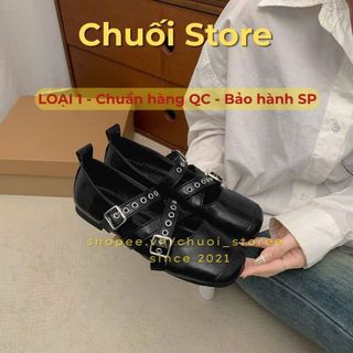 Giày bệt nữ da PU tổng hợp dệt vải đế cao su năng động dễ thương đáng yêu nhẹ nhàng dịu dàng