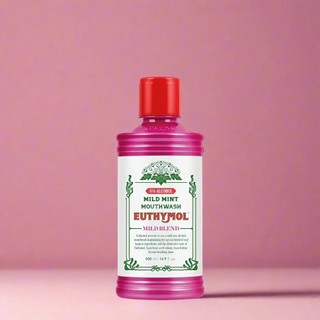 Nước súc miệng không cồn EUTHYMOL Zero Mild Mint mang lại hơi thở thơm mát, dịu nhẹ