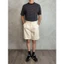 Áo Thun Nam Kẻ Sọc Cotton Form Rộng Phối Túi Giả Thanh Lịch Phong Cách Mùa Hè Stripped Tee MODMEN