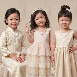 [NgocDaisy] N62 bộ Vòng tay và dây chuyền hạt Ngọc Cho bé handmade , dây chuyền cho trẻ em
