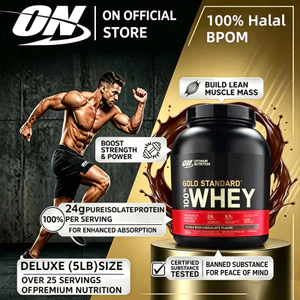 Bột Protein Whey 100% Tiêu chuẩn Vàng của ON Nutrition – Thúc đẩy tăng trưởng và phục hồi cơ bắp