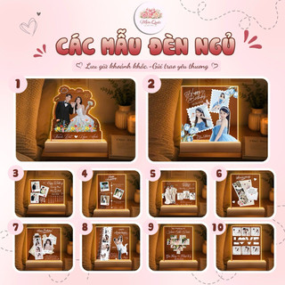 ĐÈN NGỦ IN ẢNH THEO YÊU CẦU-QUÀ TẶNG SINH NHẬT,ĐÁM CƯỚI,KỈ NIỆM,TỐT NGHIỆP...
