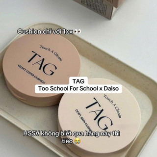 Phấn Nước Mỏng Nhẹ TAG Velvet Cover Cushion & TAG Dewy Skin Cushion (15g)