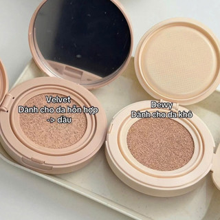 Phấn Nước Mỏng Nhẹ TAG Velvet Cover Cushion & TAG Dewy Skin Cushion (15g)
