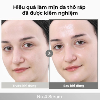 Tinh chất căng bóng NUMBUZIN No.4 Ceramide AHA Glazed Skin Prep Serum tẩy tế bào chết, sáng da, se lỗ chân lông 30ml
