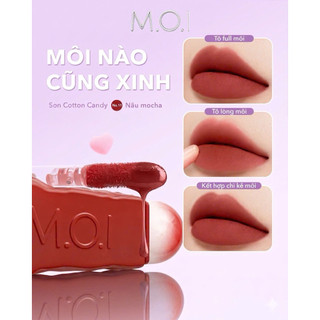 Son kem MOI - Son kem lì, son tint LOLLIPOPS - MOI Cosmetics Son Hồ Ngọc Hà