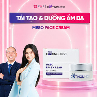 The Gentinol - Meso Face Cream 15g I hỗ trợ cải thiện độ dàn hồi và làm chậm tiến trình lão hóa da