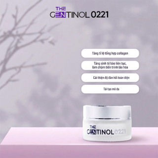 The Gentinol - Meso Face Cream 15g I hỗ trợ cải thiện độ dàn hồi và làm chậm tiến trình lão hóa da