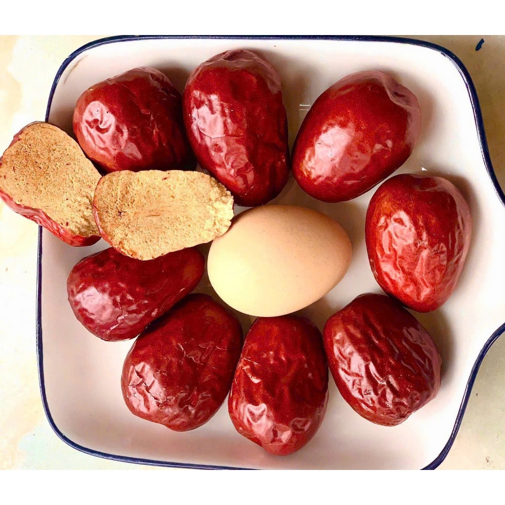 Táo Đỏ Hòa Điền Loại 1 - Táo Đỏ Khô Nguyên Quả Pha Trà, Nấu Chè