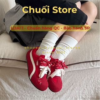 Giày thời trang nữ da PU tổng hợp dệt vải đế cao su dễ phối đồ hiện đại cá tính năng động