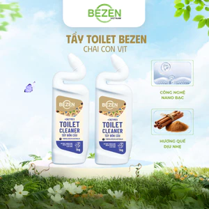 Nước Tẩy Bồn Cầu BEZEN 1kg Hương Quế Chai Con Vịt