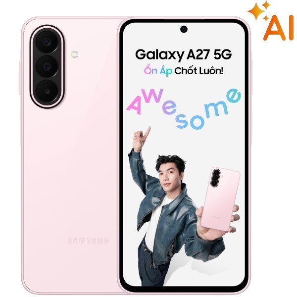 Điện Thoại Samsung Galaxy A27 5G 6GB 128GB Màn Hình Super AMOLED 120Hz Camera 50MP OIS Chính Hãng | BigBuy360 - bigbuy360.vn
