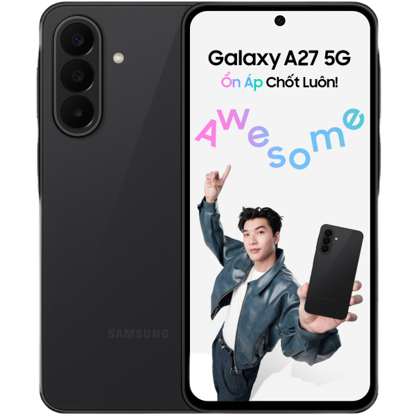 Điện Thoại Samsung Galaxy A27 5G 6GB 128GB Màn Hình Super AMOLED 120Hz Camera 50MP OIS Chính Hãng | BigBuy360 - bigbuy360.vn