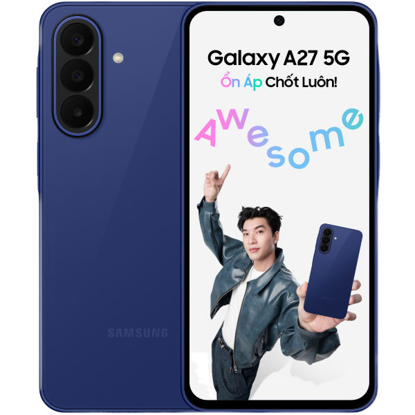 Điện Thoại Samsung Galaxy A27 5G 6GB 128GB Màn Hình Super AMOLED 120Hz Camera 50MP OIS Chính Hãng | BigBuy360 - bigbuy360.vn