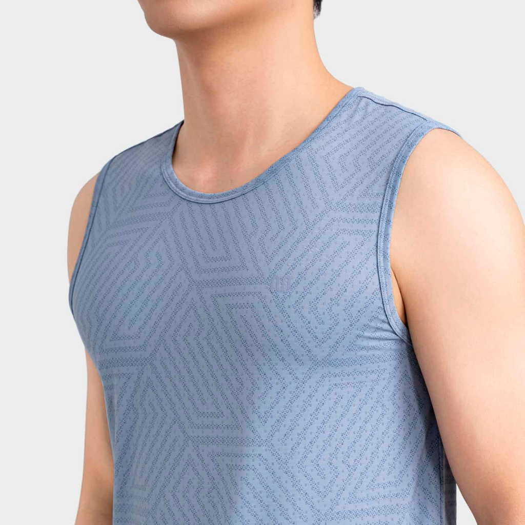 Áo Tanktop Nam Insidemen tản nhiệt, thoáng khí, khô nhanh phù hợp thể thao ITL120AS0