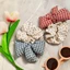 Dây Buộc Tóc Srunchies Phối Nơ Caro Cỡ Lớn Phong Cách Vintage Hàn Quốc Đáng Yêu Cho Nữ