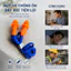 Nút Bịt Tai Chống Ồn Silicone Mềm Tái Sử Dụng Nhiều Lần