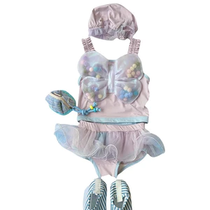 CANDI MIMI Set bơi cao cấp đính nơ bướm-NL6701