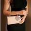 Clutch Ví Nữ Cầm Tay Dự Tiệc Phối Lụa Đính Nơ Hoa Tiểu Thư Cao Cấp MUN STORE CUL27