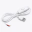 Combo 20 Dây Nguồn USB Có Công Tắc ON/OFF 1.5M Màu Trắng – Cáp USB 5V 1A Điều Khiển Nguồn Cho Đèn LED, Quạt Mini