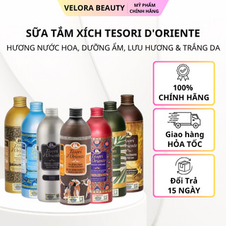 Sữa tắm xích Tesori D'Oriente 500ml dưỡng ẩm làm sạch da lưu hương dài lâu & dưỡng da trắng sáng