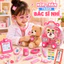 Bộ Đồ Chơi Bác Sĩ Gấu 26 Chi Tiết Cho Bé Vali Kéo Mini Đồ Chơi Bác Sĩ Nhập Vai 2 Màu Hồng Xanh