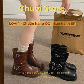 Giày boot nữ da PU tổng hợp dệt vải đế cao su êm ái mềm mại nhẹ chân thuận tiện