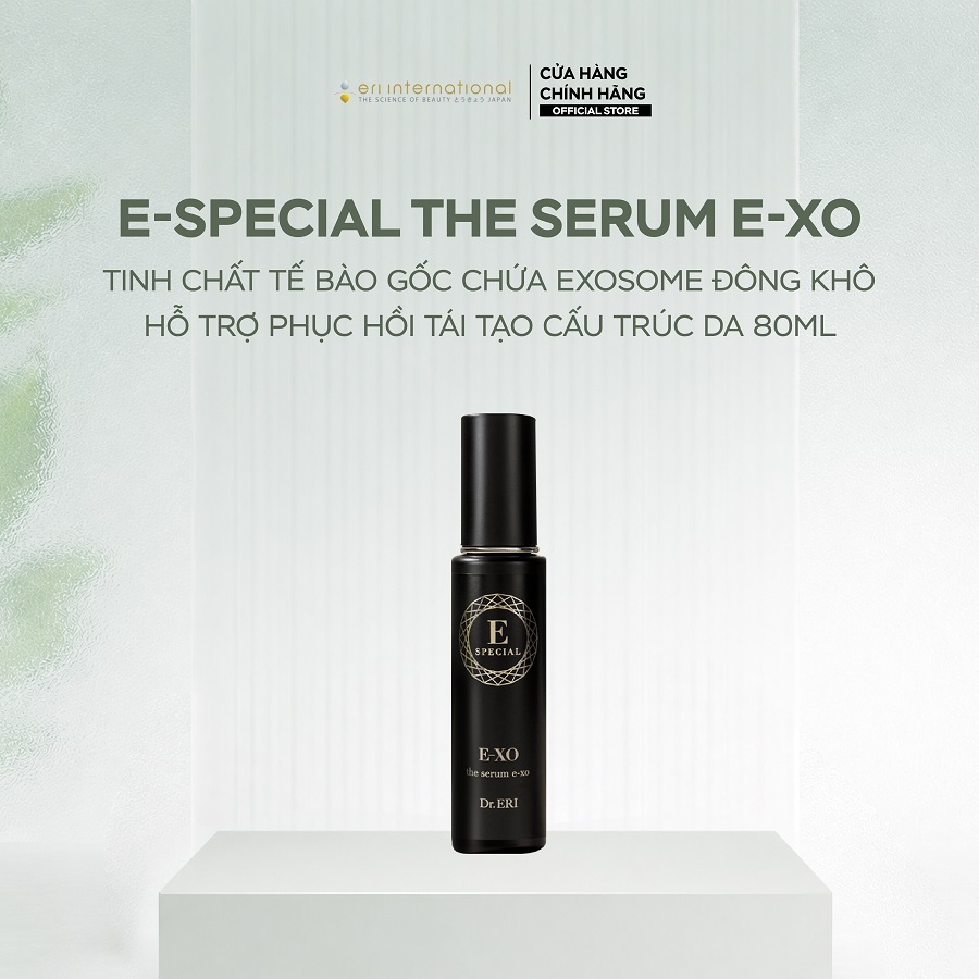 Tinh Chất Tế Bào Gốc E-SPECIAL THE SERUM E-XO Chứa Exosome Đông Khô Hỗ Trợ Phục Hồi Tái Tạo Cấu Trúc Da 80ml