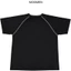 Áo Thun Nam Màu Đen Cotton 4 Chiều Form Rộng Cổ V Phối Viền Thêu Nổi Beaster Tee Phong Cách Đường Phố MODMEN