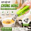 Combo 2 cái Kẹp gắp đồ chống nóng inox cán nhựa xanh GN002