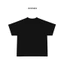 Áo Thun Nam Màu Đen Cotton Form Oversize Họa Tiết Thêu Nổi Phong Cách Hàn Quốc Fifty-Two Tee MODMEN