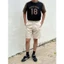 Quần Short Nam Kaki Mềm Ống Suông Lưng Thun Dễ Phối Đồ Phong Cách Hàn Quốc Kaki Short Pant MODMEN