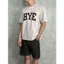 Áo Thun Nam Oversize Cotton Premium Form Rộng In Chữ BYE Thanh Lịch Dễ Phối Đồ BYE BYE Tee MODMEN