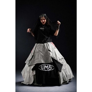 Áo Thun Màu Đen Tribal Cross Chất Liệu Cotton Form Boxy Phong Cách Streetwear Local Brand Việt Nam UMS