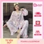 Đồ bộ nữ mặc nhà, đồ ngủ nữ dễ thương, đồ đũi xinh tiểu thư cao cấp hoạ tiết hoạt hình dễ thương[15]