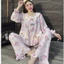 Đồ bộ nữ mặc nhà, đồ ngủ nữ dễ thương, đồ đũi xinh tiểu thư cao cấp hoạ tiết hoạt hình dễ thương[15]