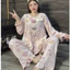 Đồ bộ nữ mặc nhà, đồ ngủ nữ dễ thương, đồ đũi xinh tiểu thư cao cấp hoạ tiết hoạt hình dễ thương[15]