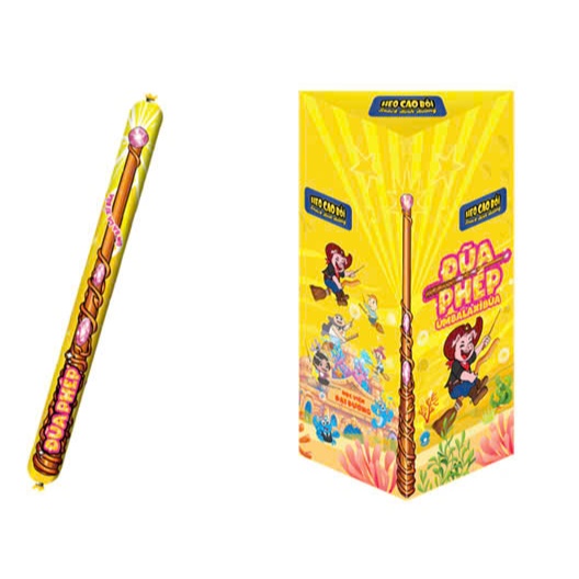 Xúc Xích Heo Cao Bồi Đũa Phép Thuật Thanh Hải Sản Tôm Cua Phô Mai 15 Cây x 32gr