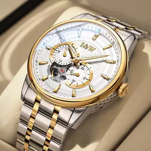 Đồng Hồ Nam Chính Hãng I&W Carnival 627G-T1 Full Box Chống Nước Kính Sapphire (Máy Cơ Tự Động )