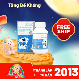 TPBVSK Vitatree Colostrum Tablets Sữa Non Úc Tăng Đề Kháng Dạng Nhai 100 viên Babymall & Care