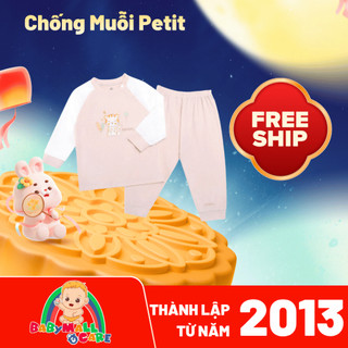 Bộ  Dài Tay Judoby Sơ Sinh Chống Muỗi Petit Bamboo Mềm Mịn Co Giãn 4 Chiều Babymall & Care