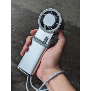 Quạt Mini Làm Mát Nhanh JF181 – Vỏ Nhôm Sang, Pin 6000mAh, Có Sò Lạnh